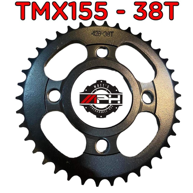 Rear Sprocket TMX155 125 Alpha Supremo CG125 CB125 Rouser Rusi TC