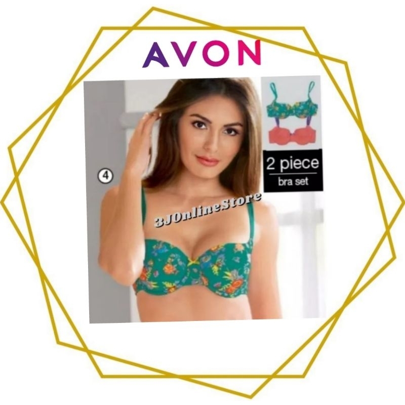 AVON Sarah 2 Pc Underwire Bra Set Shopee Philippines