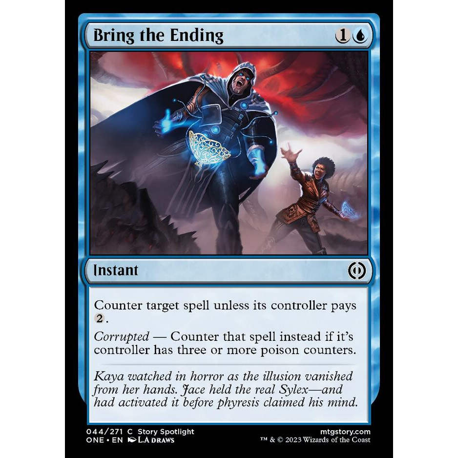 Magic The Gathering Singles Bring The Ending Phyrexia All Will Be