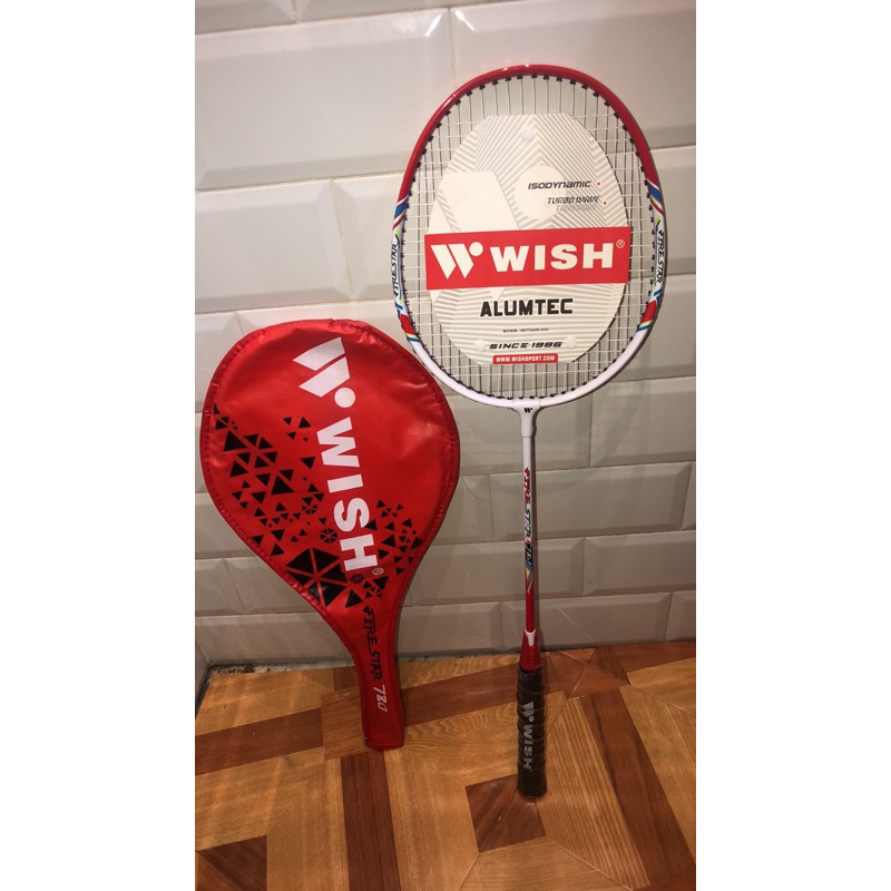 Wish Firestar Alumtec Aluminum Badminton Racket With Half Cover