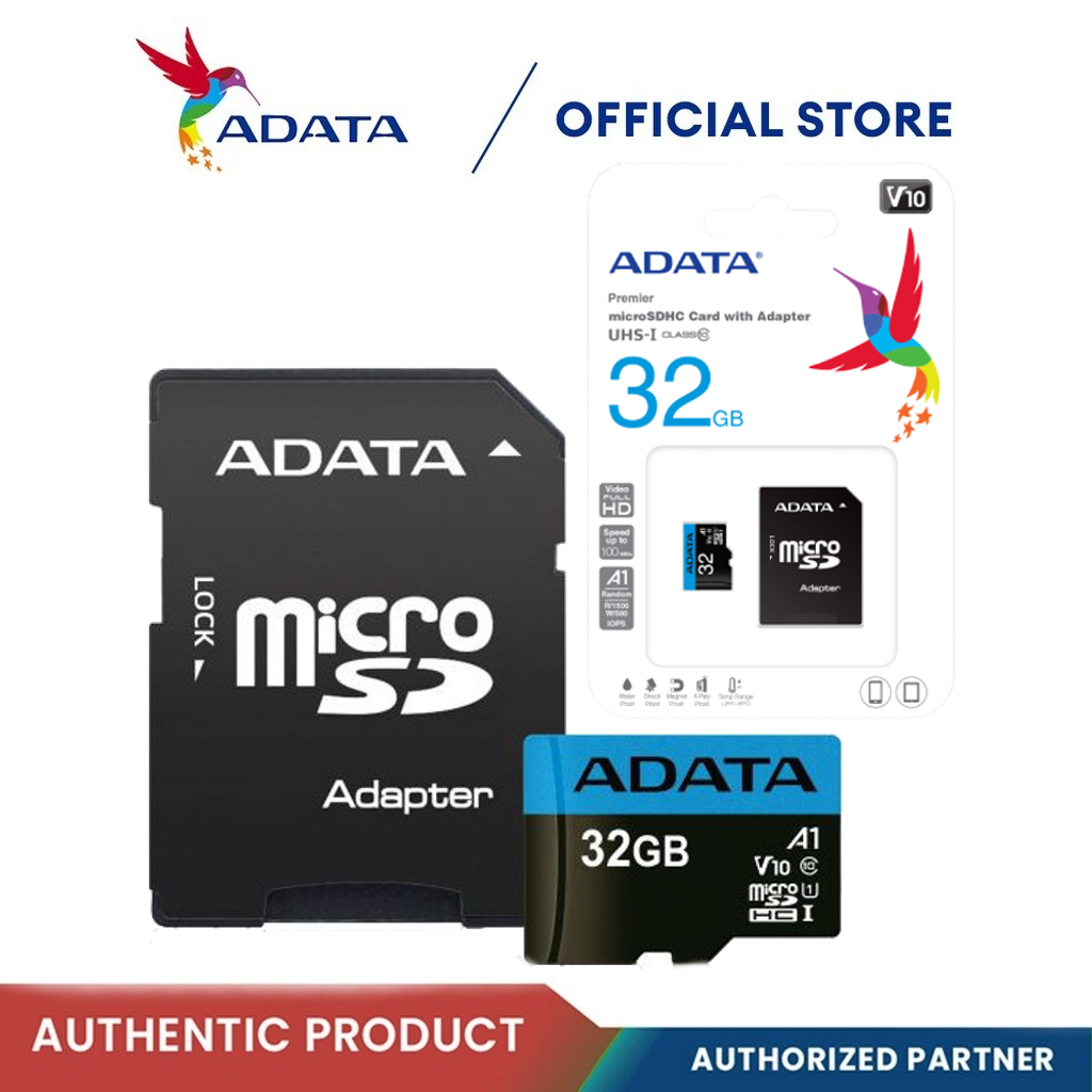 Adata Premier Micro Sd With Adapter Uhs I Class Gb Gb Microsdxc