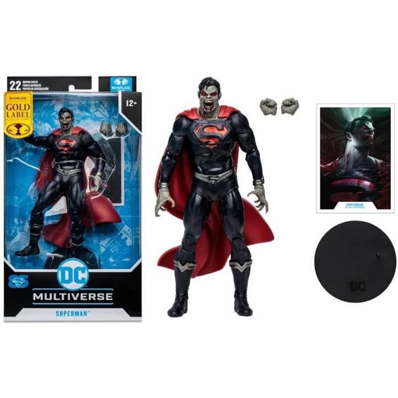 Mcfarlane Superman Vampire Gold Label Shopee Philippines