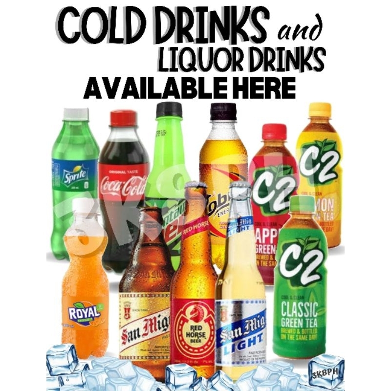 Sari Sari Store Cold Drinks Forsale And Liquor Available Here For