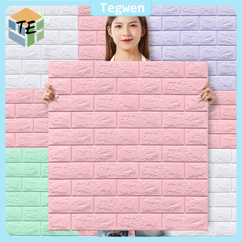 X Cm Big Size D Wallpaper Sticker Brick Design Pvc Waterproof Foam