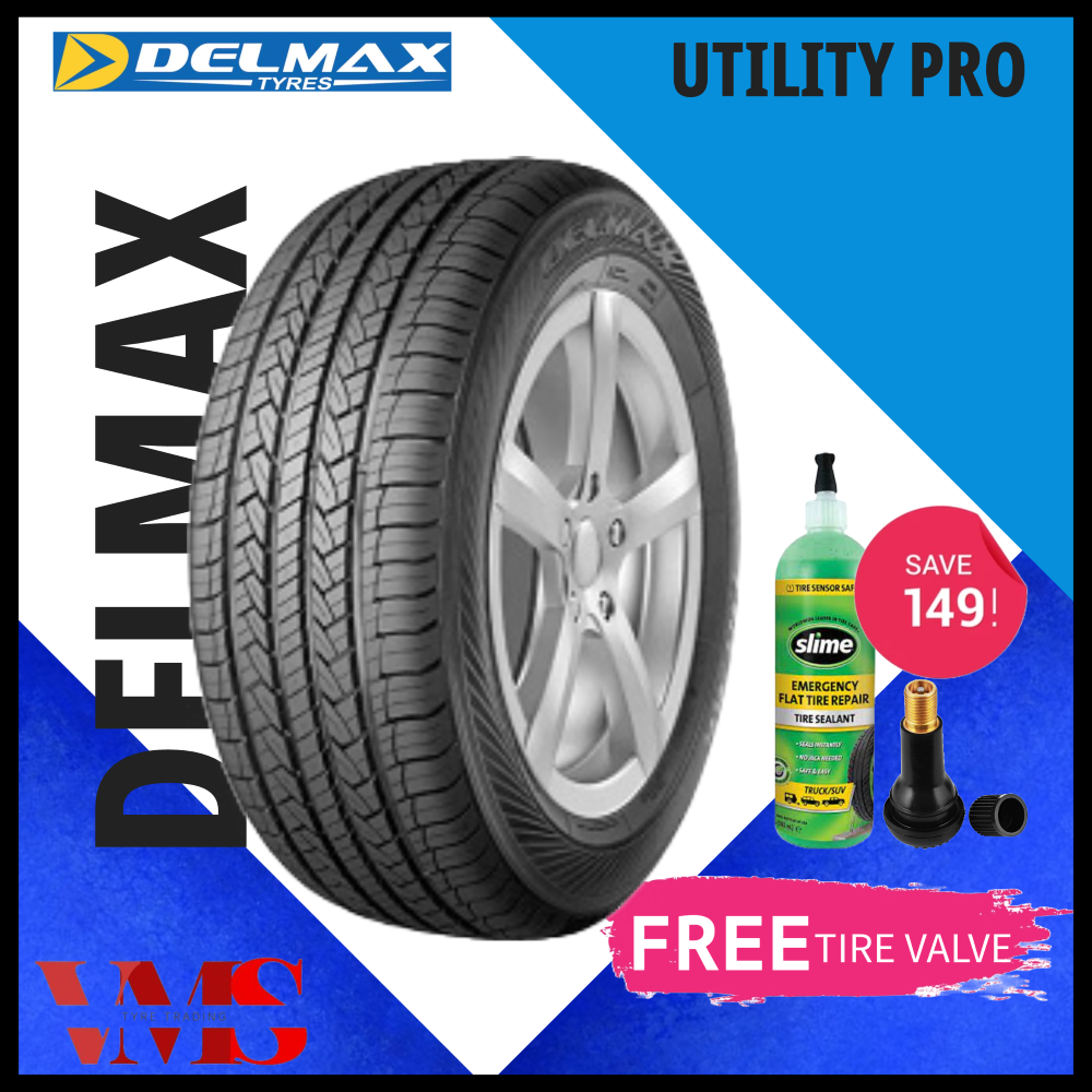 215 70R16 DELMAX UTILITY PRO TUBELESS WITH FREE TIRE SEALANT AND TIRE