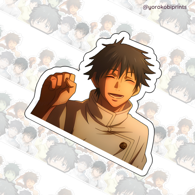 Yuta Okkotsu Jujutsu Kaisen Peeker Icon Waterproof Laminated