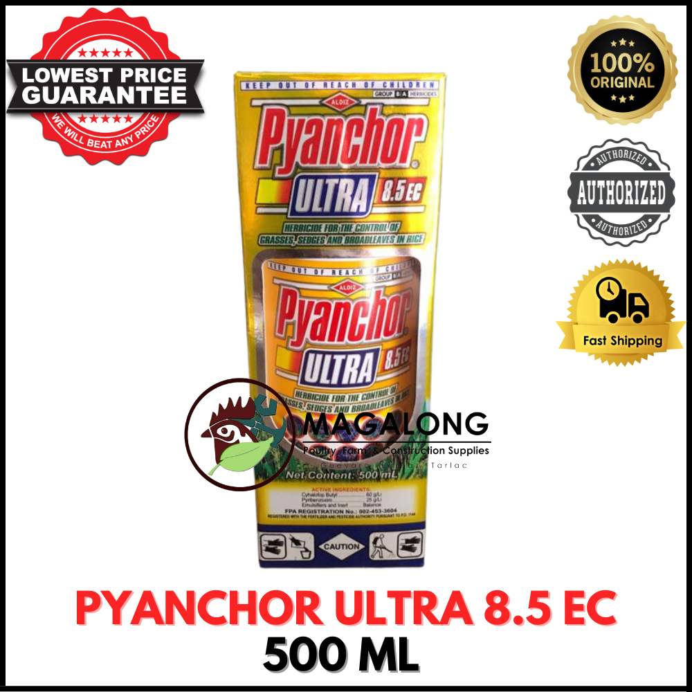 PYANCHOR ULTRA 8 5 EC HERBICIDE 500 ML 1 LITER Shopee Philippines