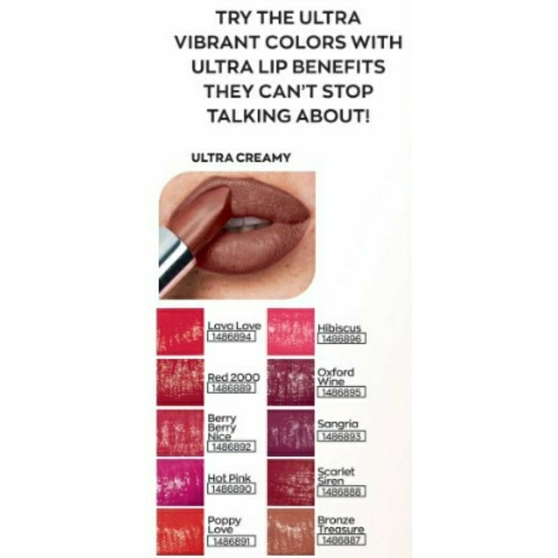 Avon Ultra Creamy Lipstick 3 6g Shopee Philippines