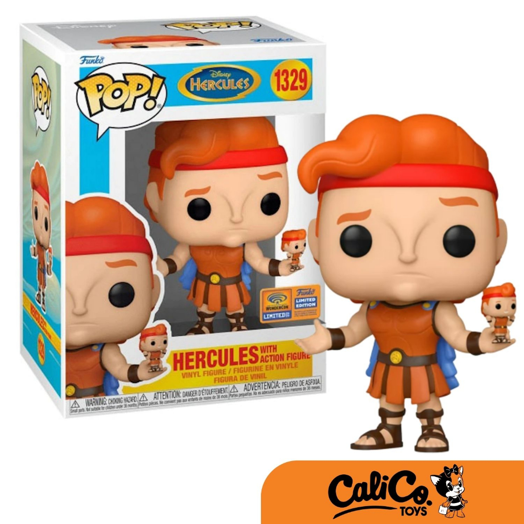 Pop Disney Hercules Hercules With Action Figure Wondercon