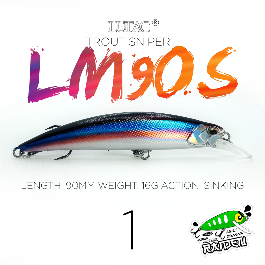 Lutac Lm S Mm G Sinking Minnow Shopee Philippines