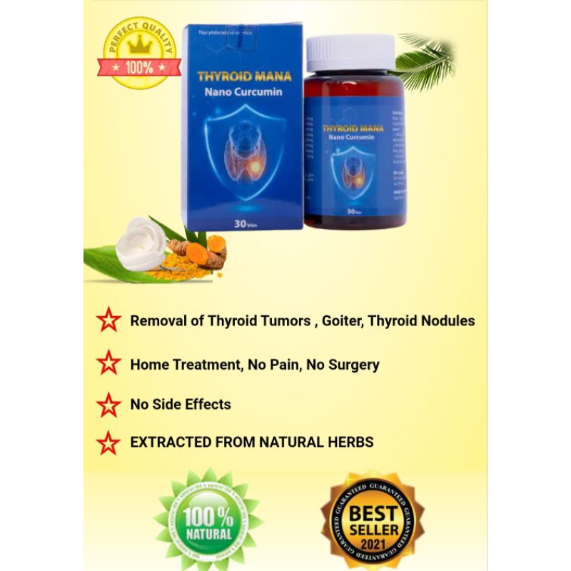 Thyroid Mana Helps Thyroid Tumors Capsule Shopee Philippines