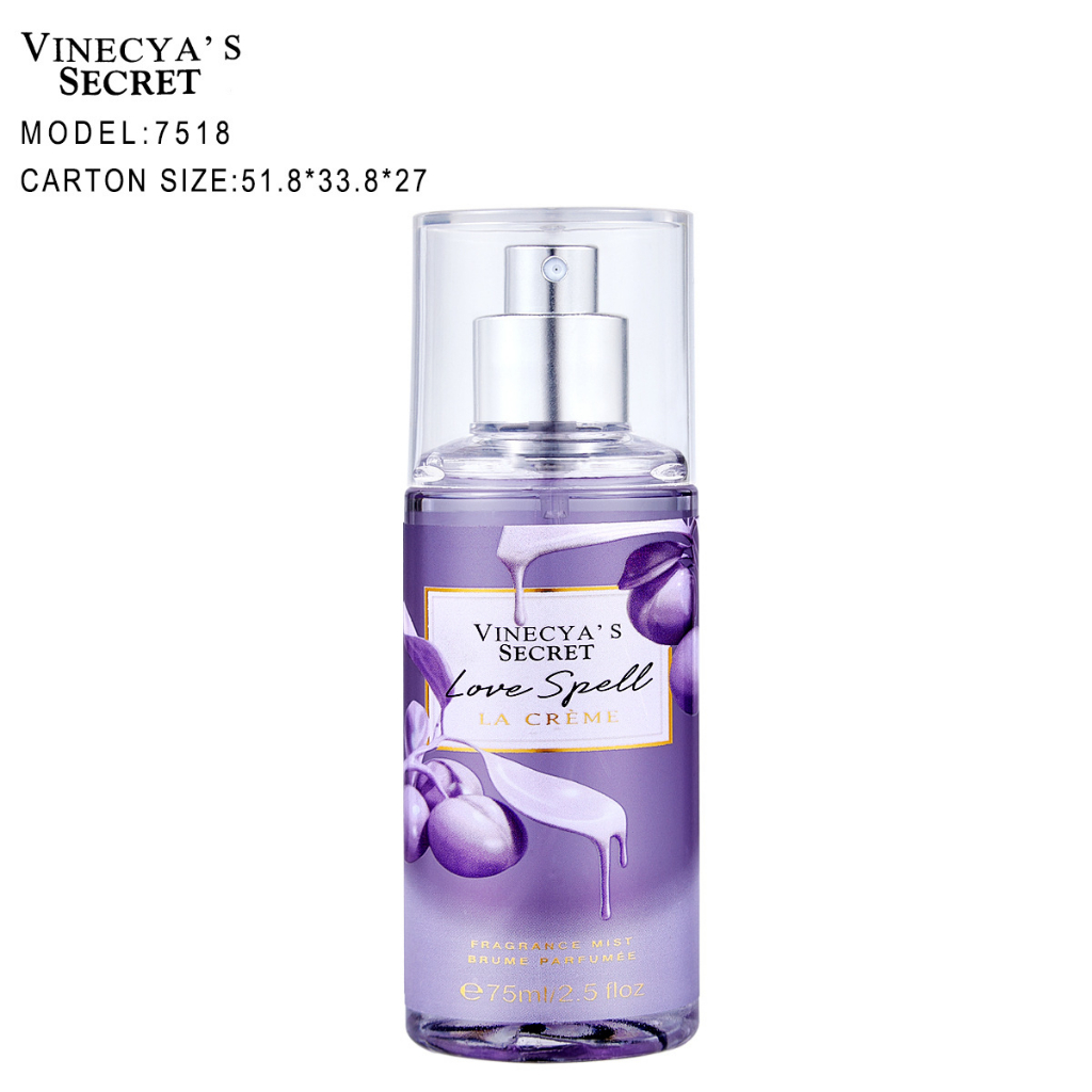 Vinecya S Secret Vanilla Lace Perfume Fragrance Mist 75ml Shopee