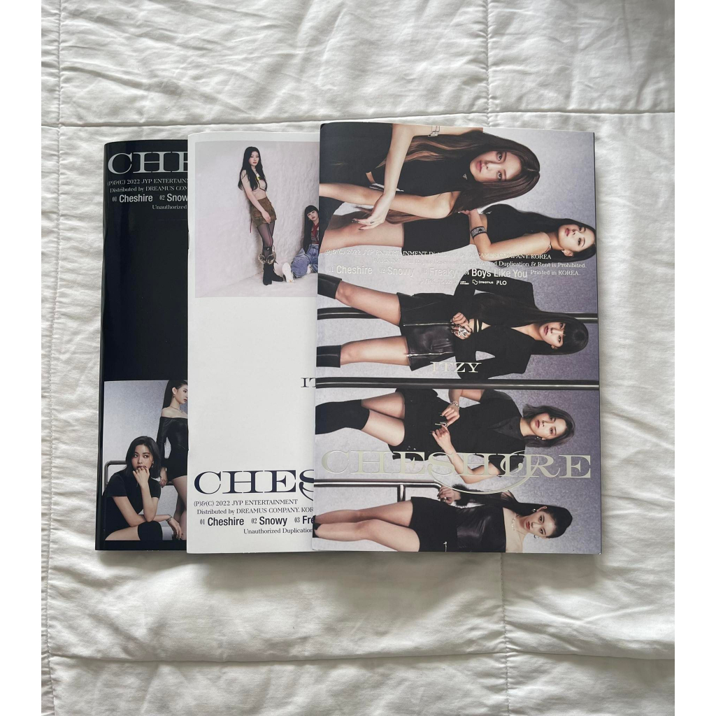 Unsealed Album Itzy Cheshire Standard Ver Shopee Philippines