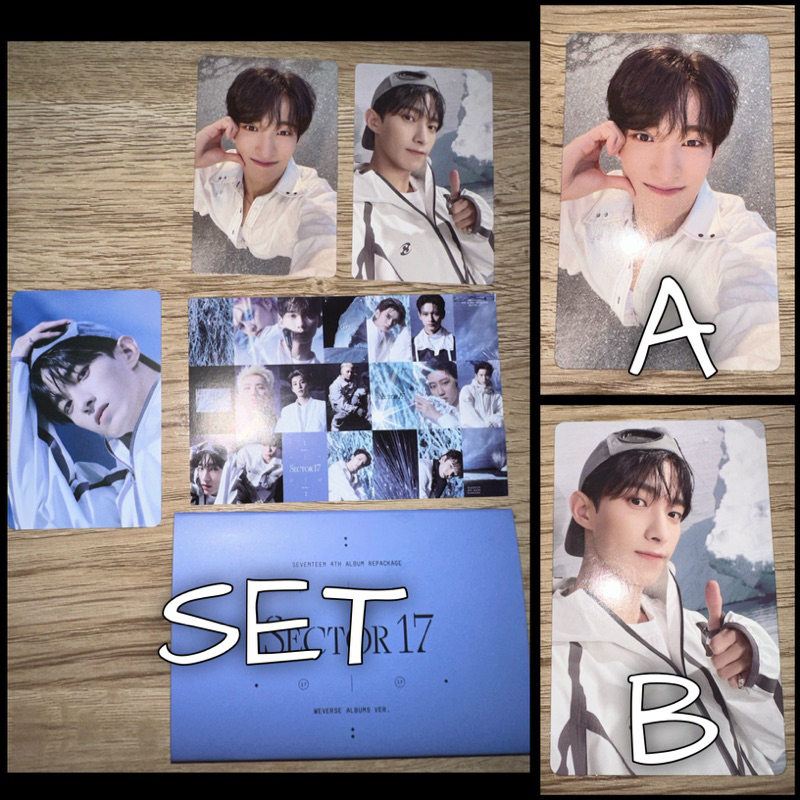 ONHAND SEVENTEEN SECTOR 17 Weverse Version Photocards Shopee