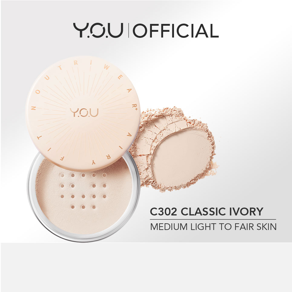 Y O U NoutriWear Airy Fit Loose Powder Lightweight Natural Finish