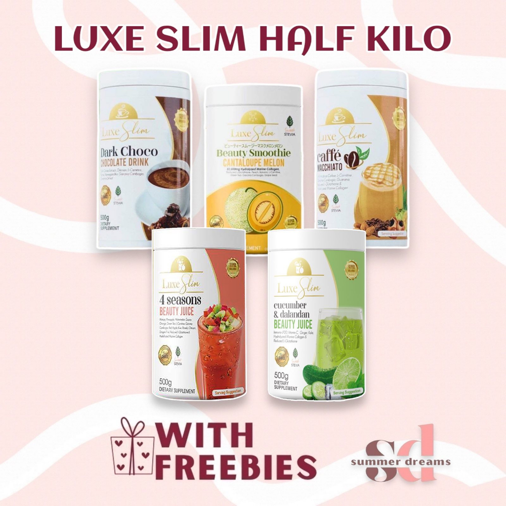 Luxe Slim Half Kilo Beauty Juice Caffe Macchiato Dark Choco Cantaloupe