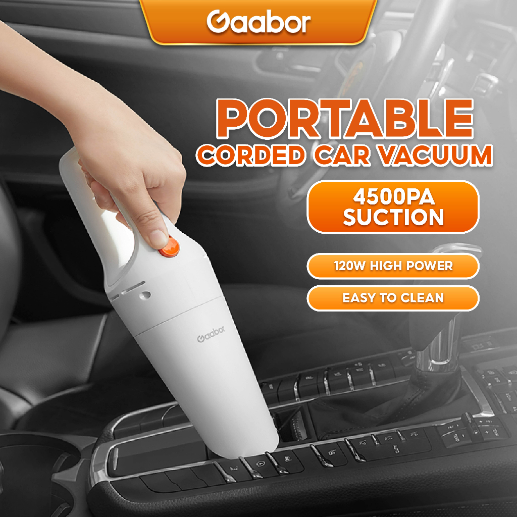 Gaabor By Winland Portable Car Vacuum Cleaner Corded Shopee Philippines