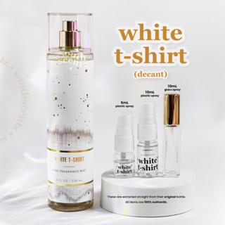 White T Shirt ONLINE EXCLUSIVE SCENT Bath And Body Works Body Mist BBW