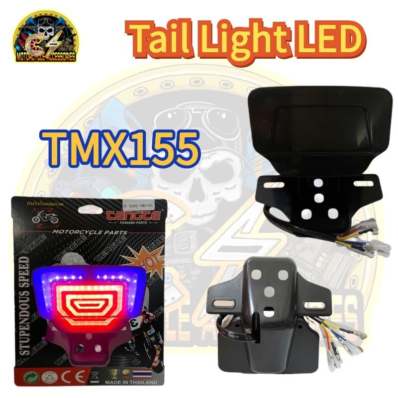 CS Motorcycle Tail Light Running Light Honda TMX155 LED TMX 155