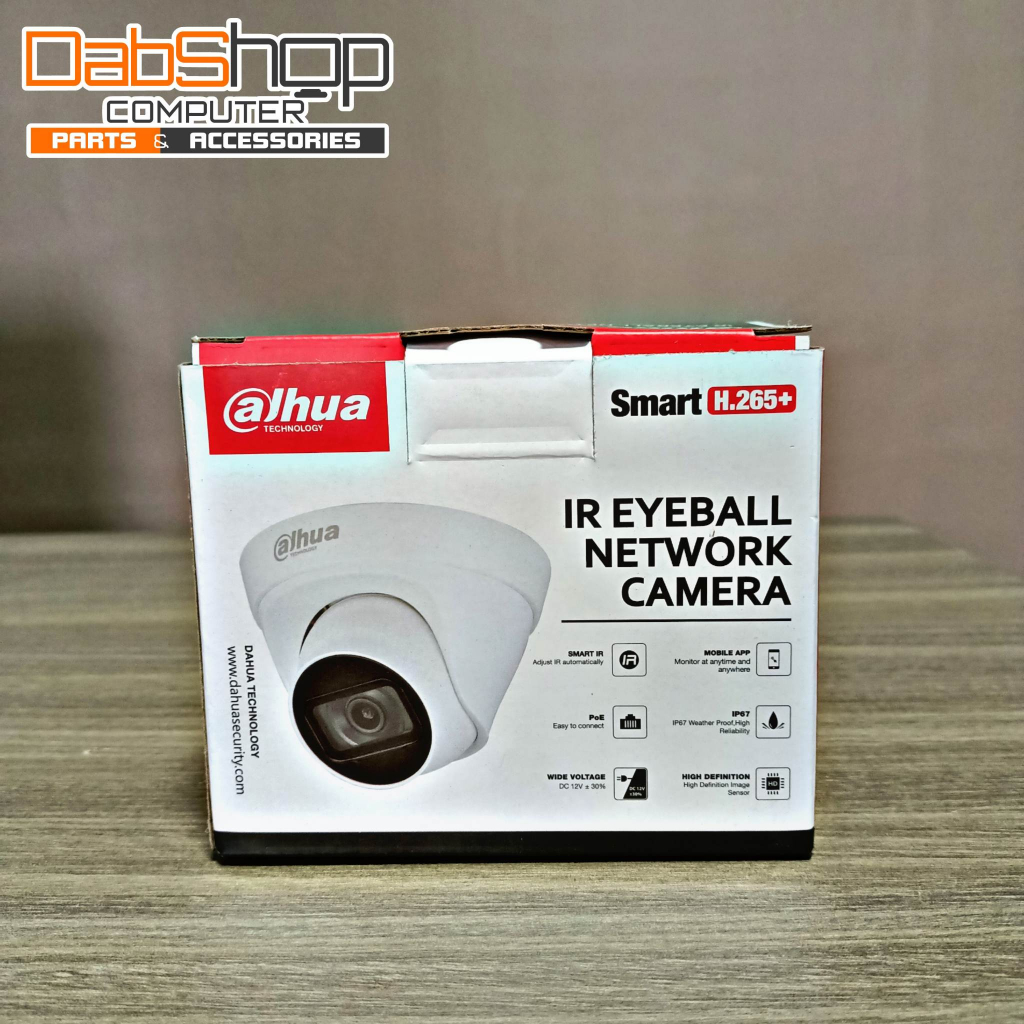 DAHUA DH IPC HDW1230T1 S5 2 8MM 2MP IP CAM DOME Shopee Philippines