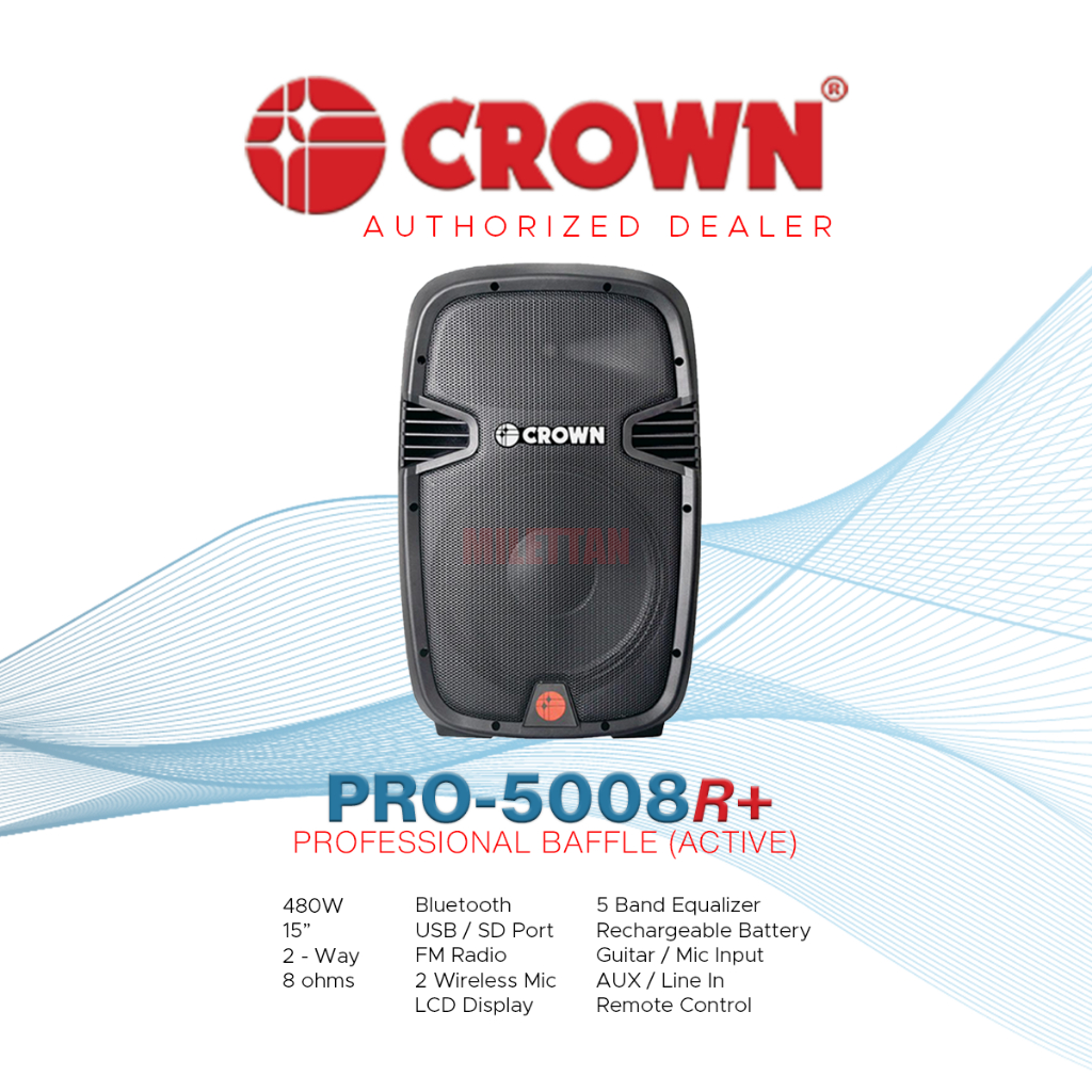 Crown Pro R Professional Baffle Original Active Woofer