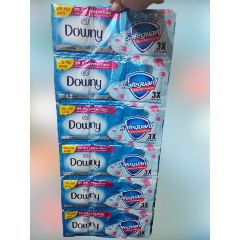 DOWNY FABRIC CONDITIONER WITH TRIPID PACK PASSION SPORTS SINGLES