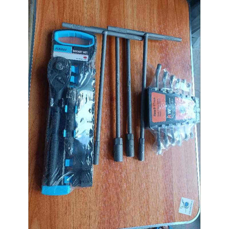 Package Bundle Original Flyman Socket T Wrench Combination Shopee