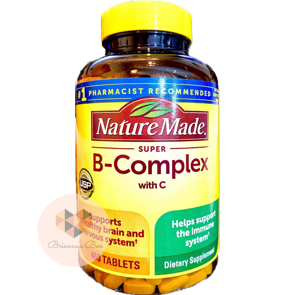 Nature Made Super B Complex With C Tablets Shopee Philippines