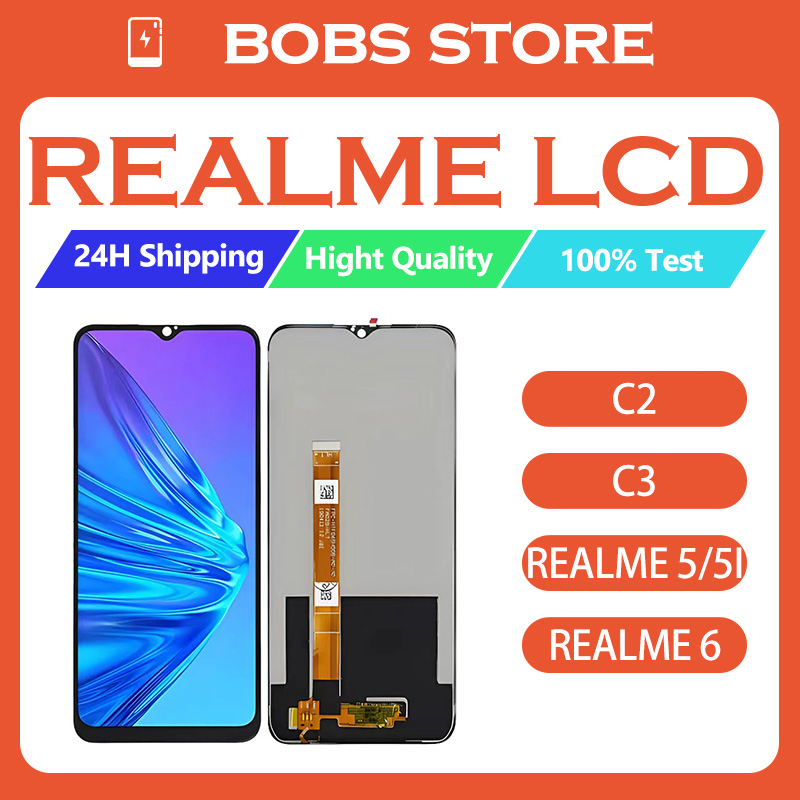 REALME C3 C2 5 5i 6i LCD OPPO A5 A9 A31 LCD DISPLAY TOUCH SCREEN