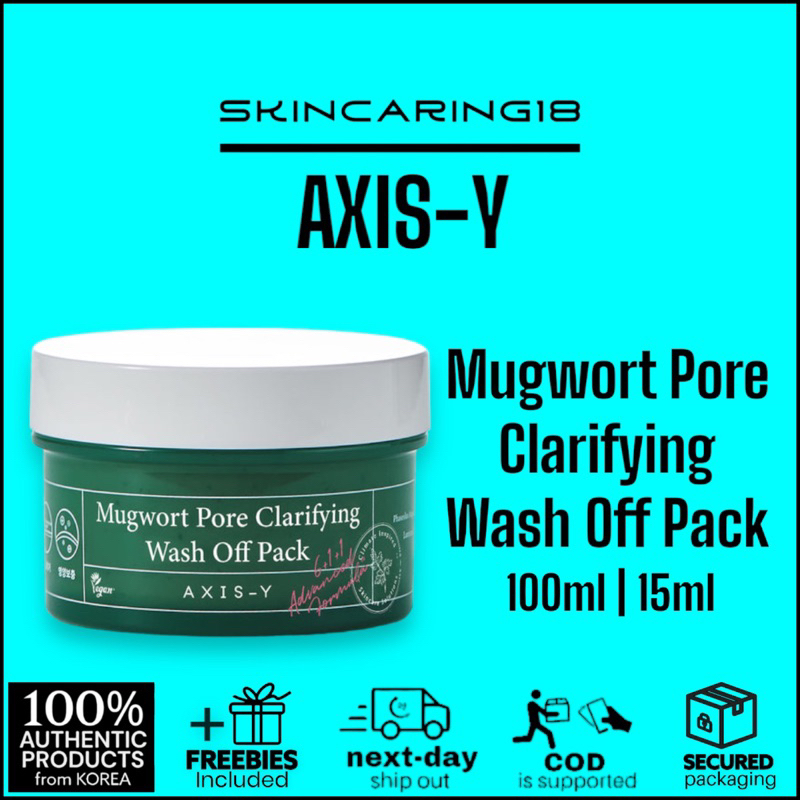 Axis Y Mugwort Pore Clarifying Wash Off Pack Ml Ml Axis Y