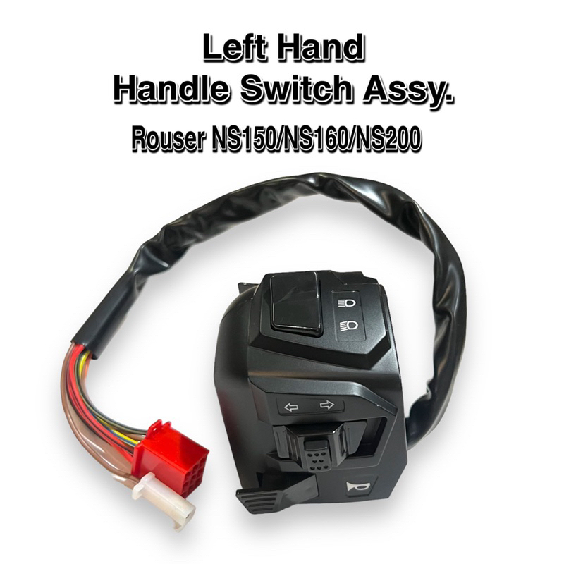 Left Hand Handle Switch Assy For Rouser Ns150 Ns160 Ns200 200ns Carb