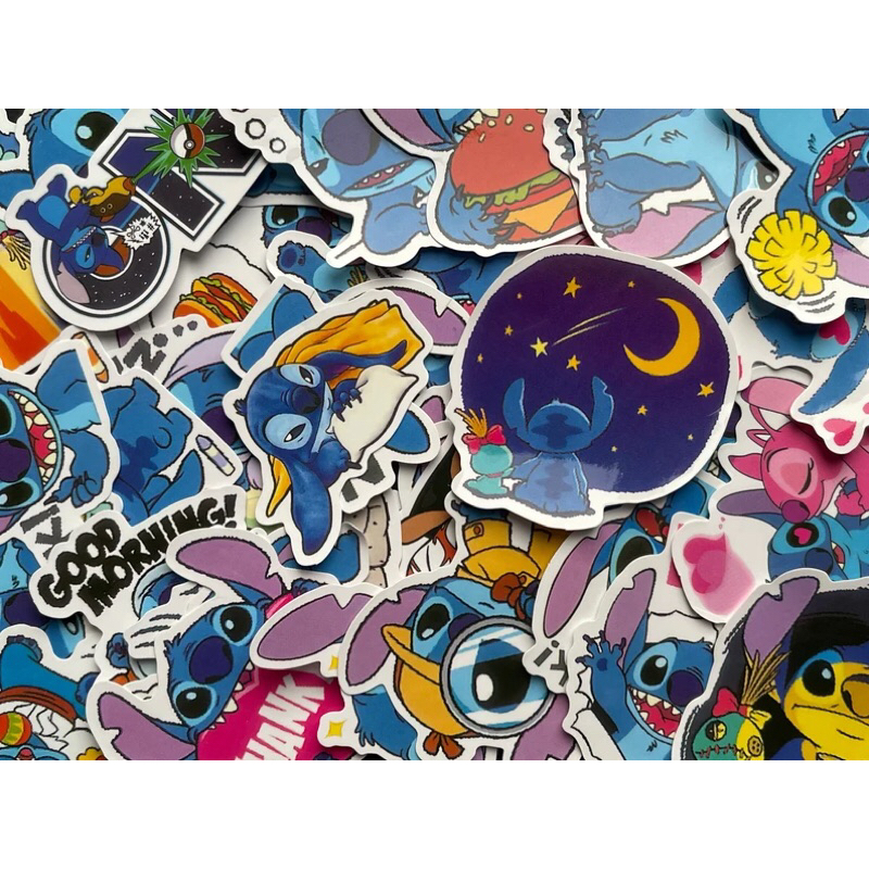 30 PCS Lilo And Stitch Stickers Shopee Philippines