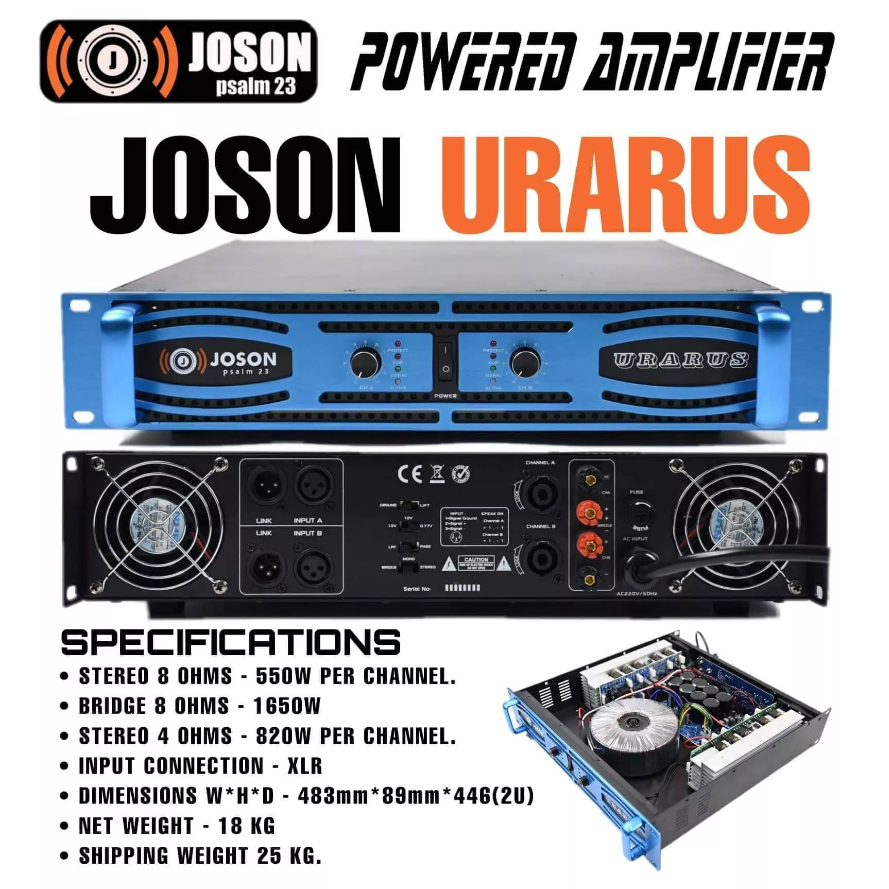 Joson Ft Star Uranus Digital Karaoke Professional Sound System Power