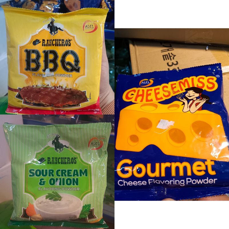 Barbeque Cheese Sour Cream Onion Flavored Powder Shopee Philippines