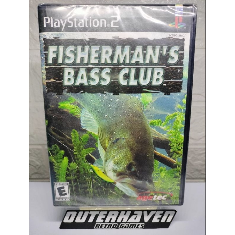 PS2 Fisherman S Bass Club NTSC UC Factory Sealed Shopee Philippines