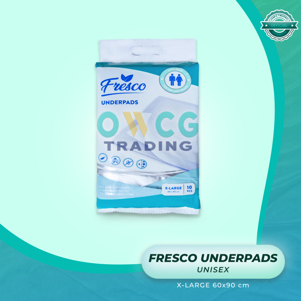 Sureguard Elite And Fresco Underpads Pcs Cm X Cm Shopee Philippines