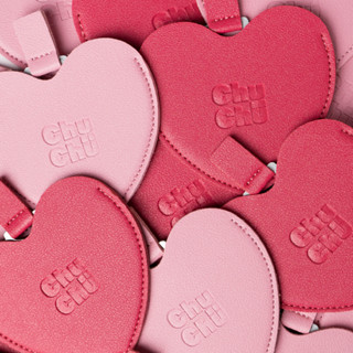 Chu Chu Beauty Heart Compact Mirror In Blush Shopee Philippines