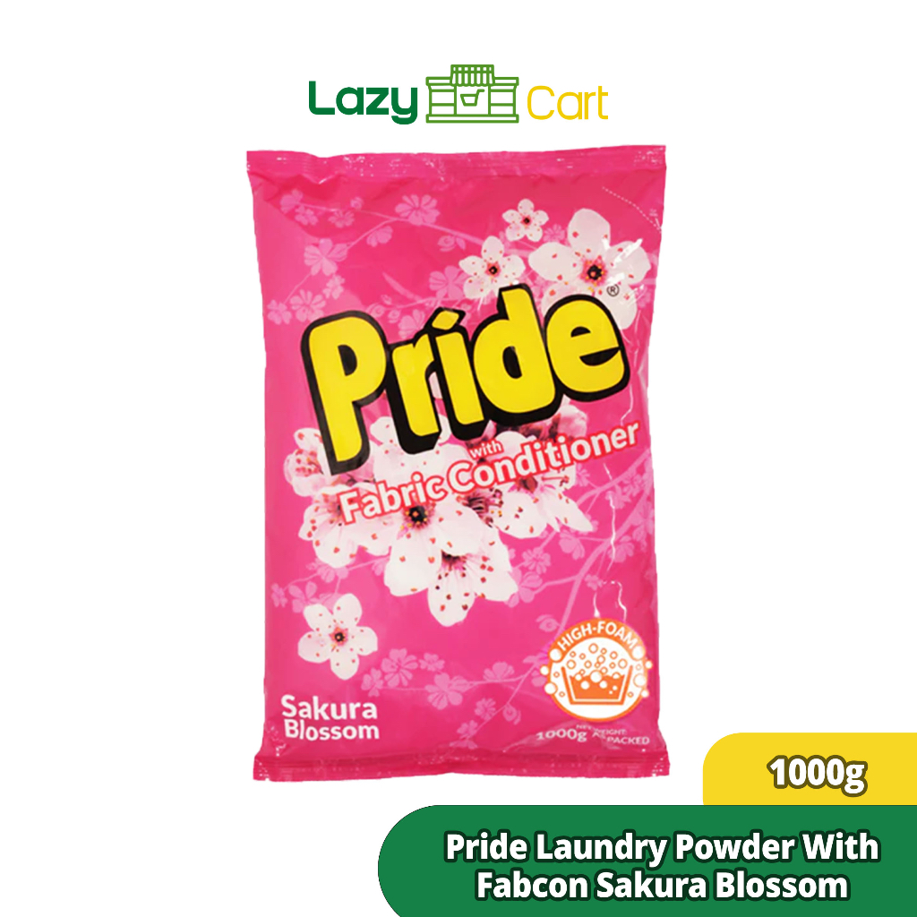 Lazycart G Pride Laundry Detergent Powder With Fabcon Sakura