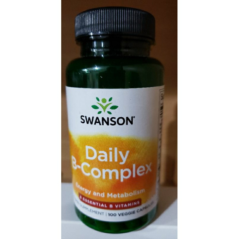 Daily B Complex 100 Veggie Capsules EXPIRY March 2024 Swanson Shopee