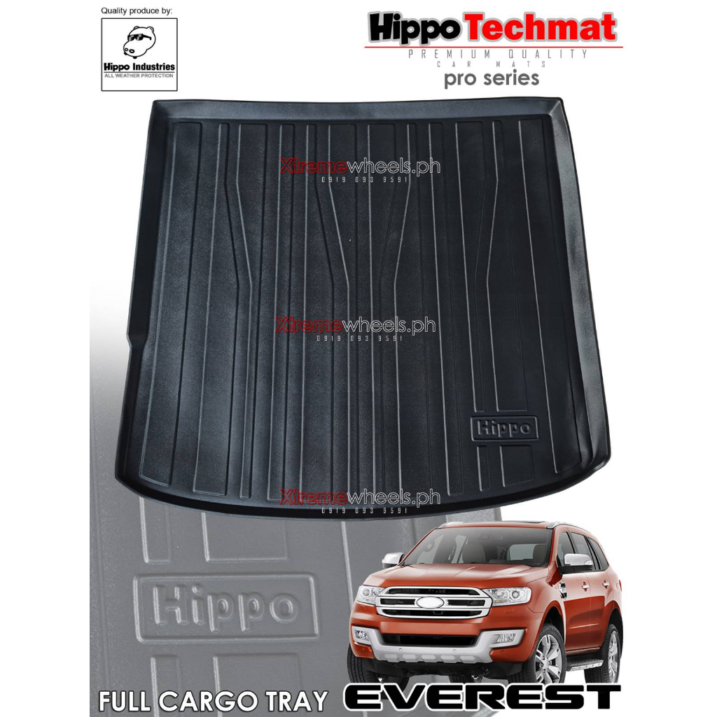 Ford Everest Full Cargo Trunk Tray Only Pro Serries Hippo