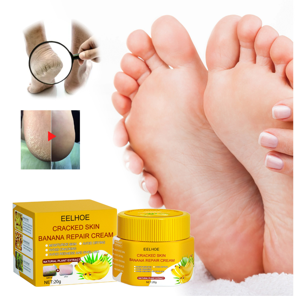 Banana Foot Repair Cream Anti Cracked Skin Moisturizing Nourishing