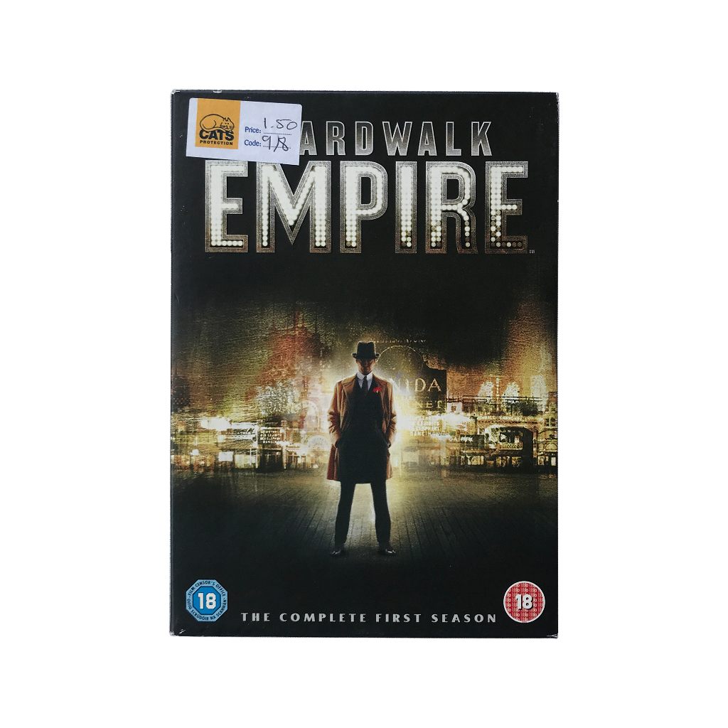 Boardwalk Empire The Complete First Season Dvd Shopee Philippines