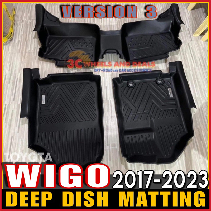 Toyota Wigo Version Deep Dish Matting Wigo Matting