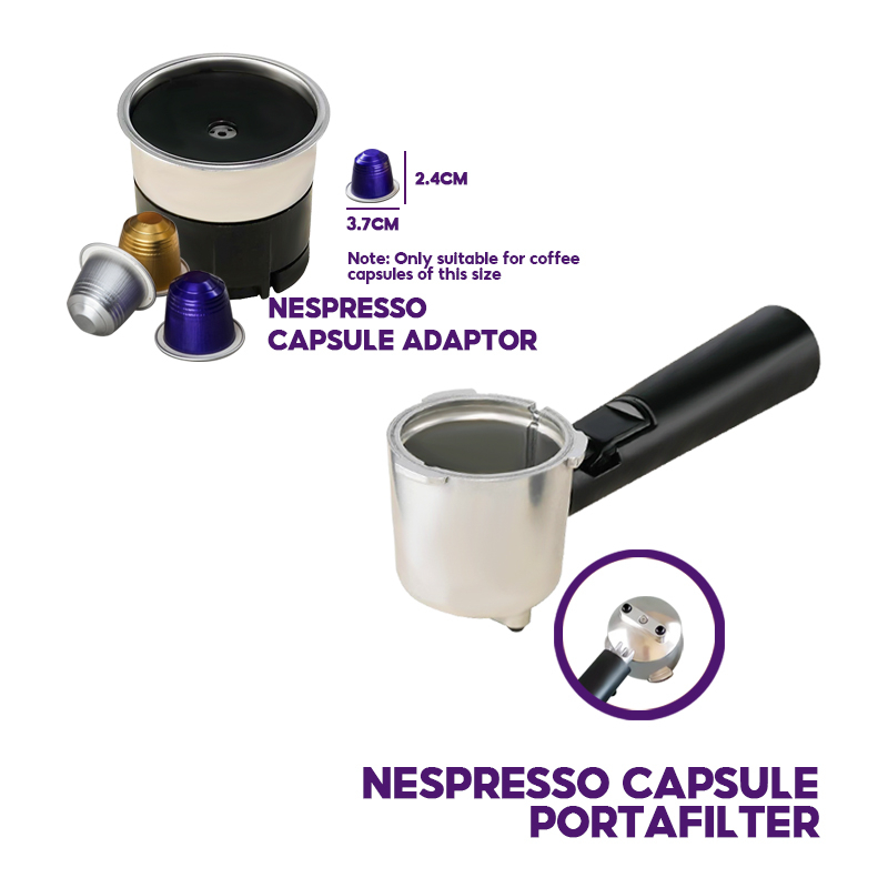 Lahome Mm Bottomless Portafilter Compatible Kcb Donlim Espresso