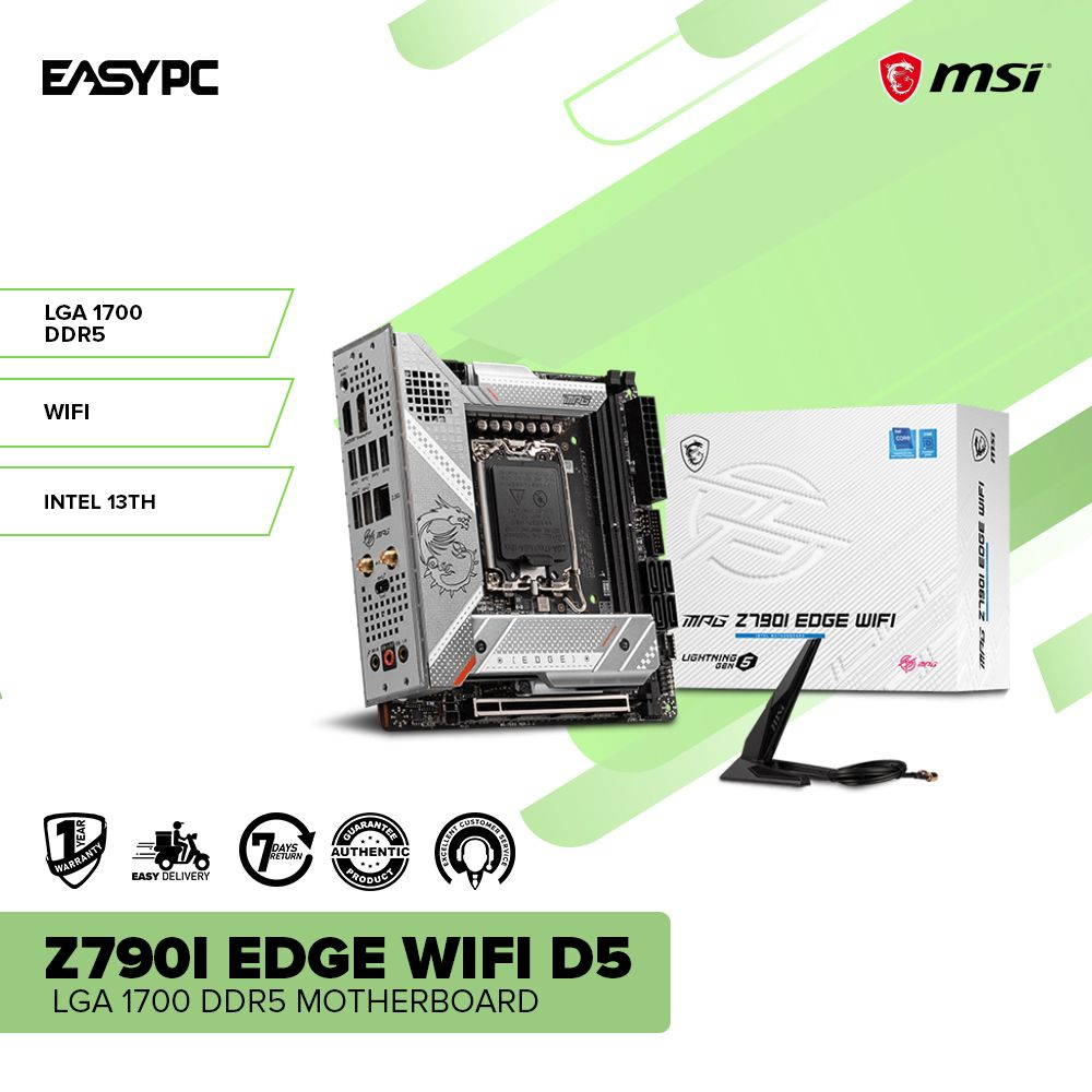 Easypc Msi Z I Edge Wifi D Ddr Wifi E Gaming Motherboard Lga