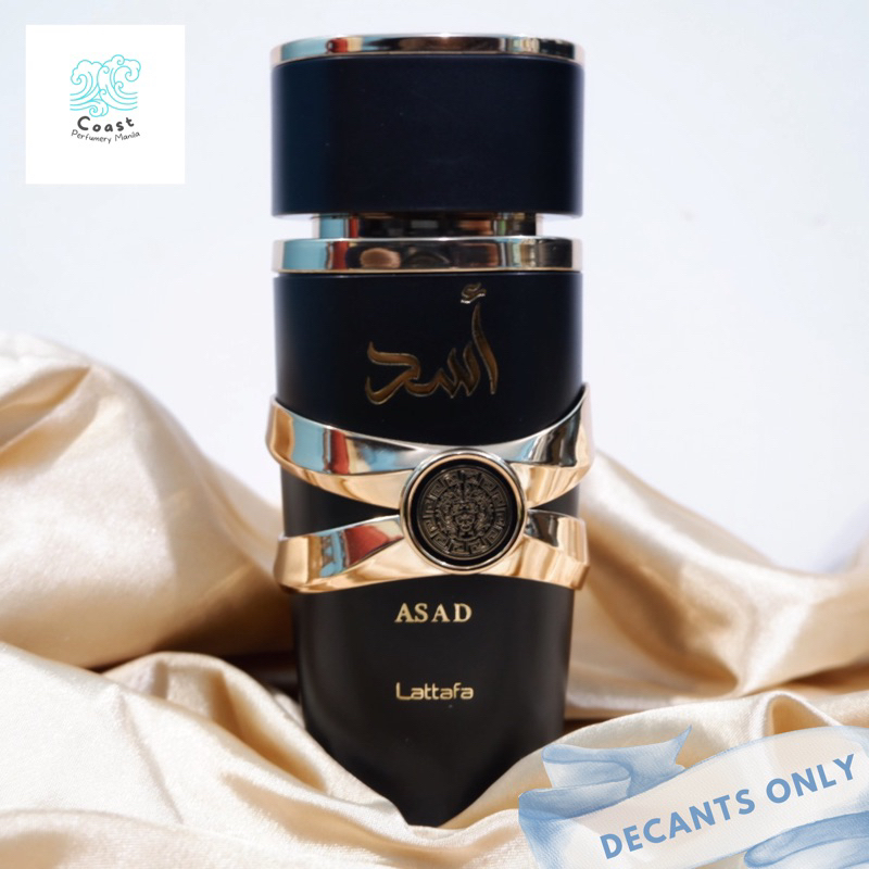 Lattafa Asad EDP DECANT Sample Travel Trial Size Perfume Shopee