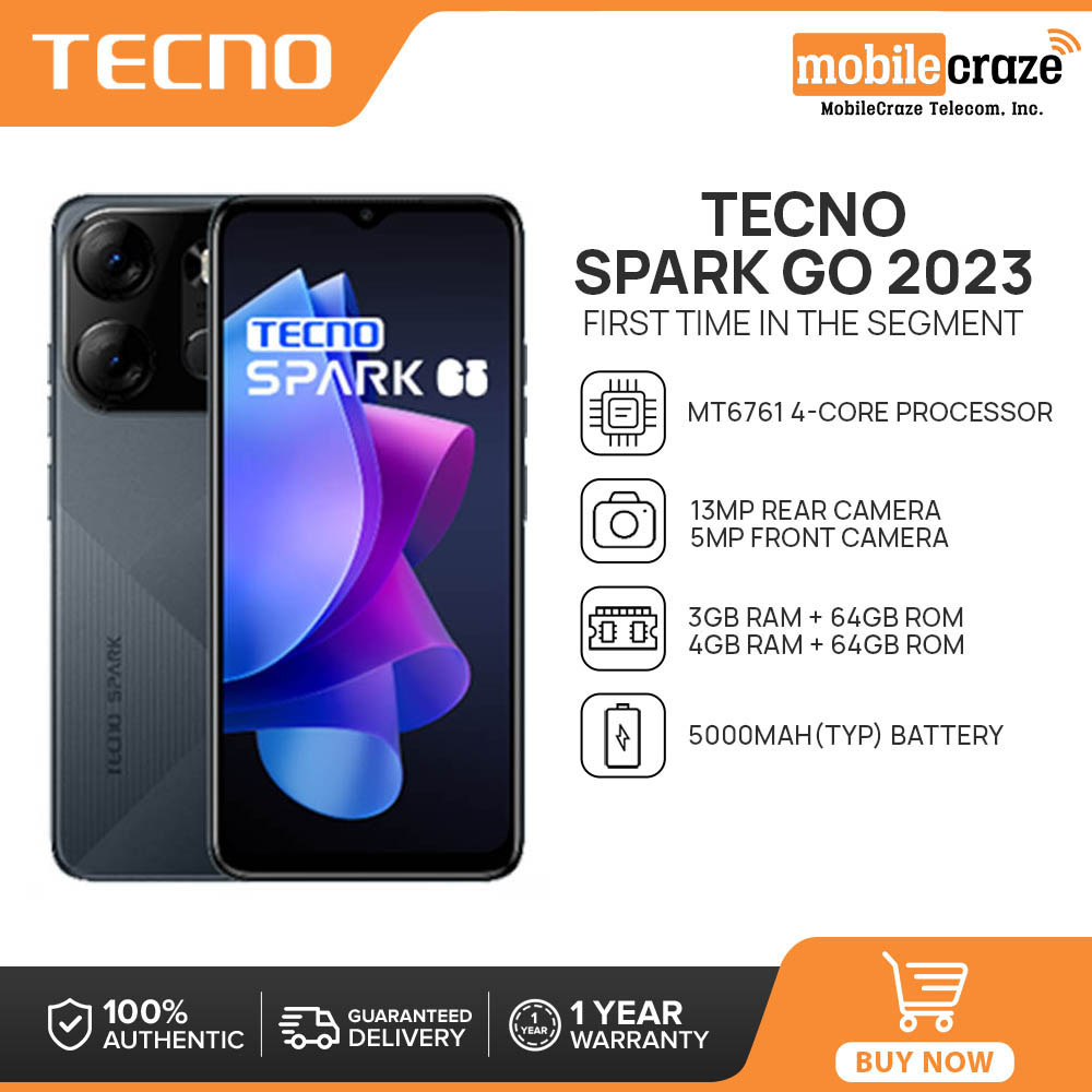 Tecno Spark Go Smartphone Gb Gb Gb Gb Mediatek Mt