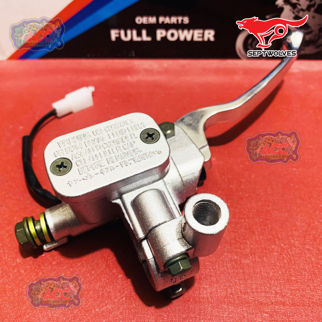 Acc Motorparts Mio I Brake Master Pump Up Lever Shopee Philippines