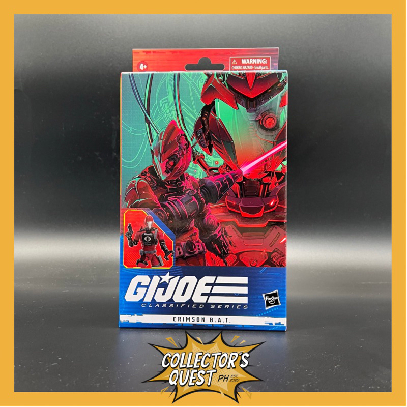 G I Joe Classified Series Retro Crimson B A T Figure Shopee Philippines