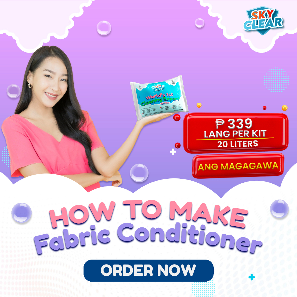 Fabric Conditioner Kit DIY 20 Liters Yield 8 Components Shopee